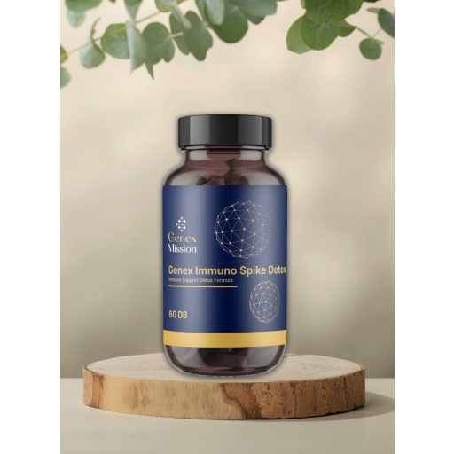 Genex Immuno Spike Detox Tüske fehérje detox kapszula 60 db
