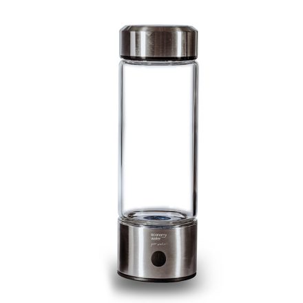 Hordozható hidrogénes vízkezelő kulacs, Inox
