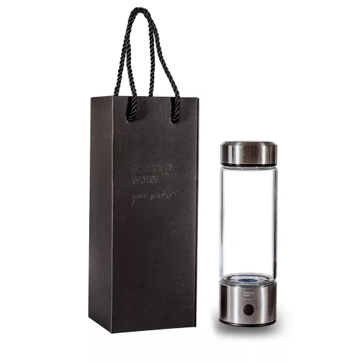 Hordozható hidrogénes vízkezelő kulacs, Inox