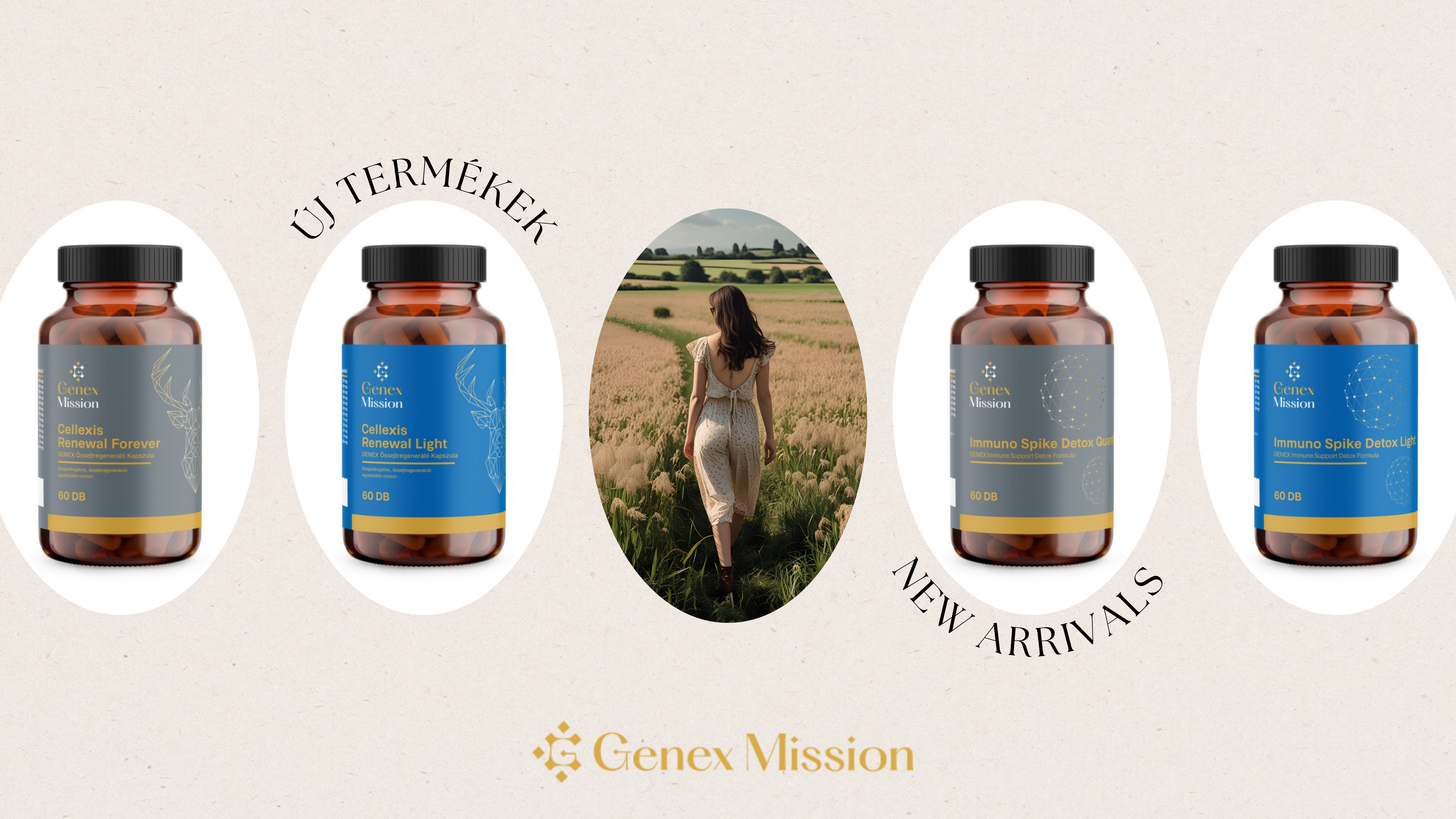  ÚJ! Genex Mission étrend-kiegészítők: Célzott támogatás sejtszinten