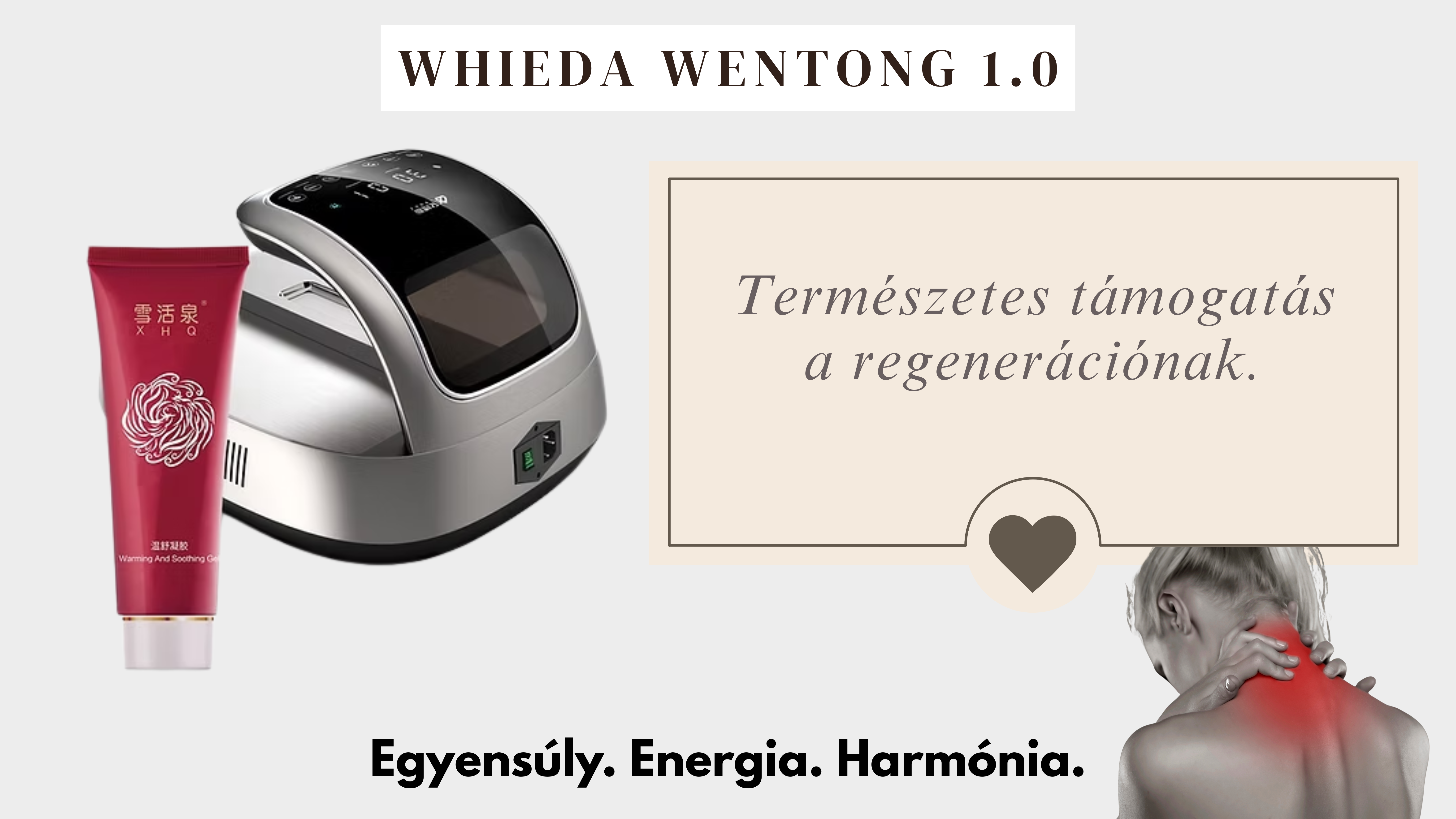 Whieda Wentong 1.0 Innovatív egészségmegőrző technológia otthonra